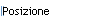 Posizione